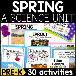 Spring Season Unit for Pre-K