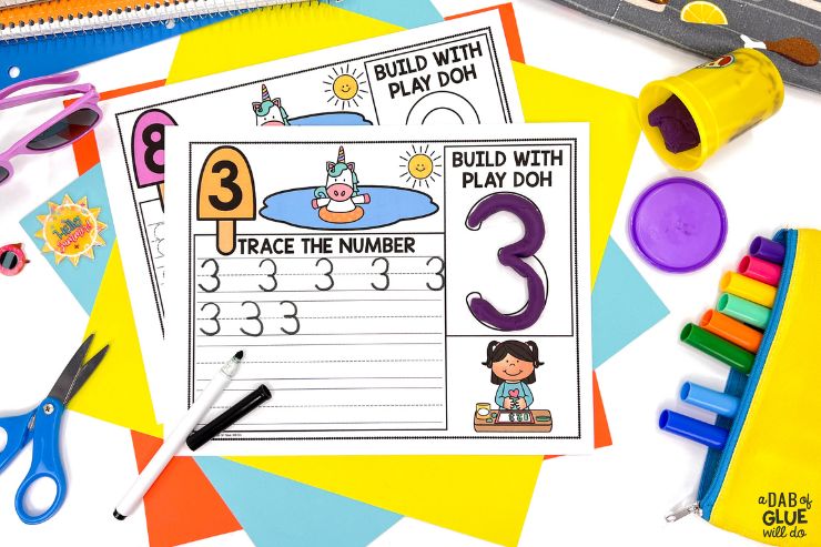 trace the numbers for prek in June