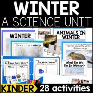 Winter Season Unit for Kindergarten