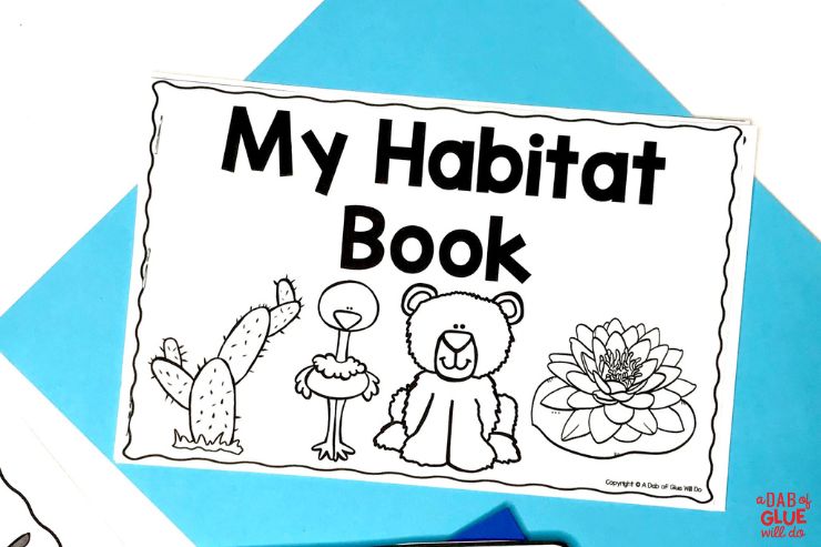 My Habitat Book for prek students 