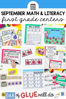 Ready for a successful school year? Explore our September 1st Grade Math & Literacy Centers, filled with engaging activities and best practices.