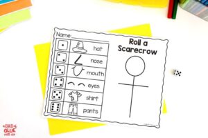 Hands-On September Math and Literacy Centers for Pre-K