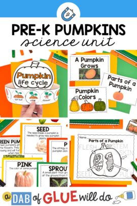 Learn, play, and discover! This Pre-K Pumpkins Science Unit is a treasure trove of knowledge and fun activities for young learners.