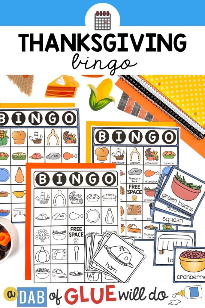 Send your students off for Thanksgiving break after playing this fun bingo game as a class! Perfect for a class party or fun friday activity!