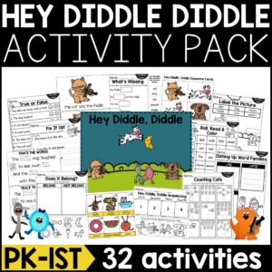 Hey Diddle Diddle Activities