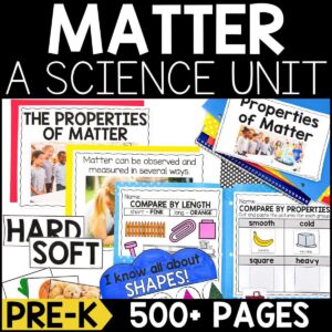 Matter PreK Unit