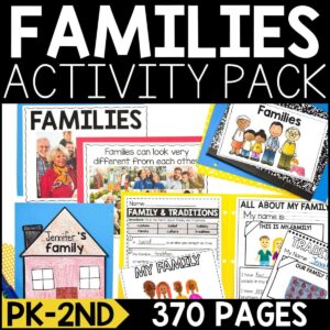 Family and Traditions Activity Pack
