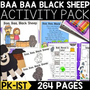 Baa Baa Black Sheep Activities