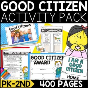 Good Citizen Activity Pack