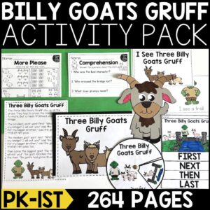 Three Billy Goats Gruff Activity Pack