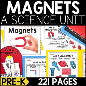 Magnets Science Unit for PreK