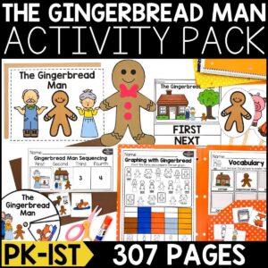 The Gingerbread Man Activity Pack