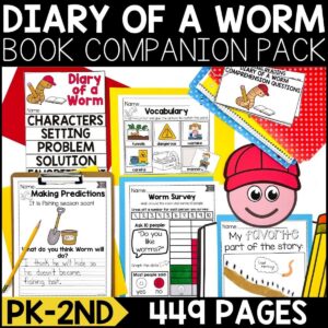 Diary of a Worm Book Activities