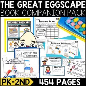 The Great Eggscape Book Activities