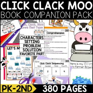 Click Clack Moo Book Activities