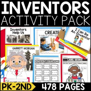 Inventors and Inventions Activity Pack