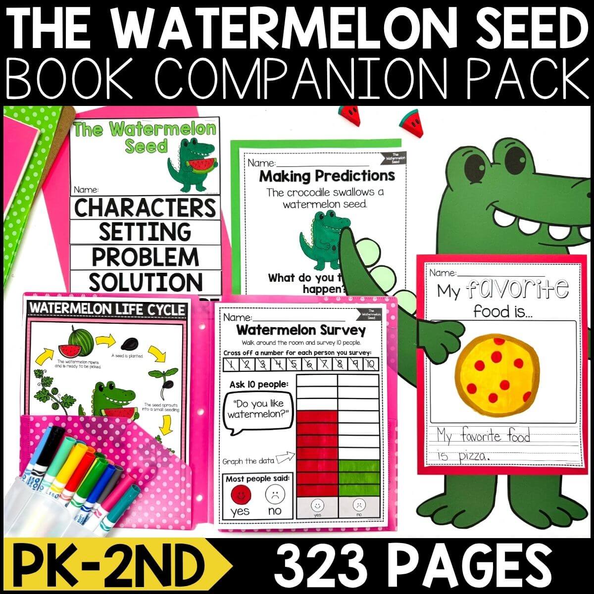 The Watermelon Seed Book Activities