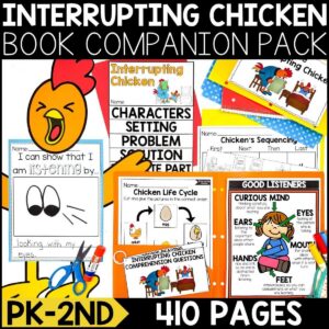 Interrupting Chicken Book Activities