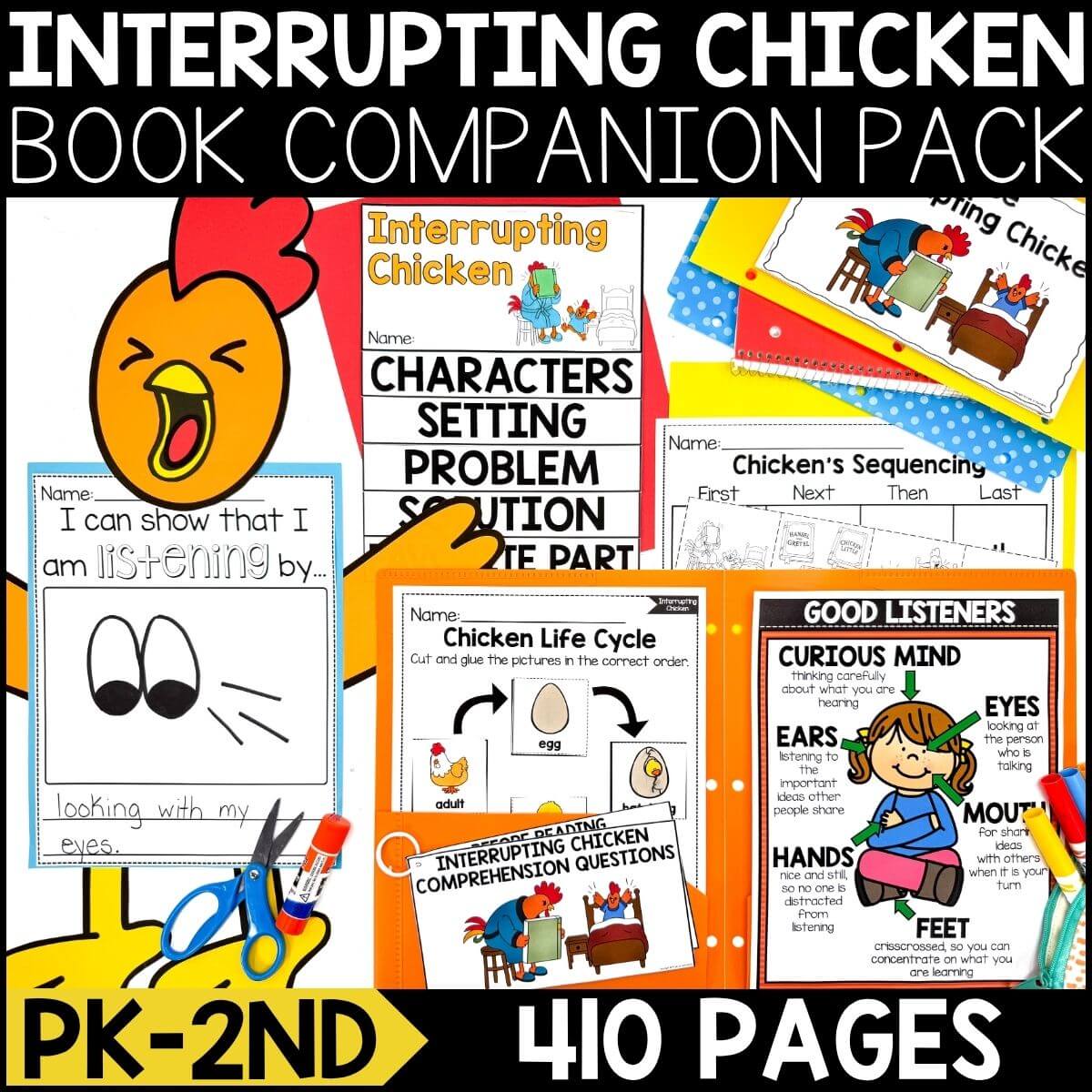 Interrupting Chicken Book Activities