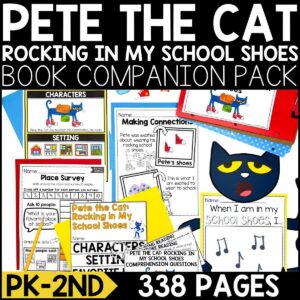 Pete the Cat Rocking in My School Shoes Book Activities
