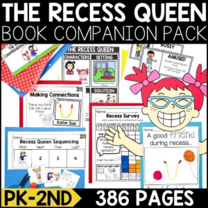 The Recess Queen Book Activities