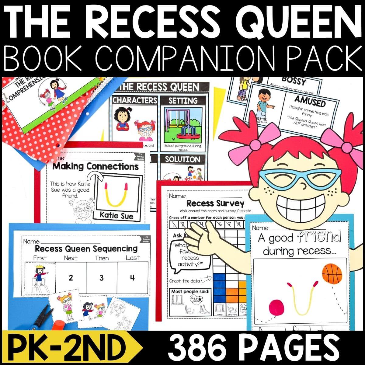 The Recess Queen Book Activities