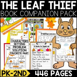 The Leaf Thief Book Activities