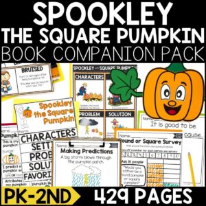 Spookley the Square Pumpkin Activities